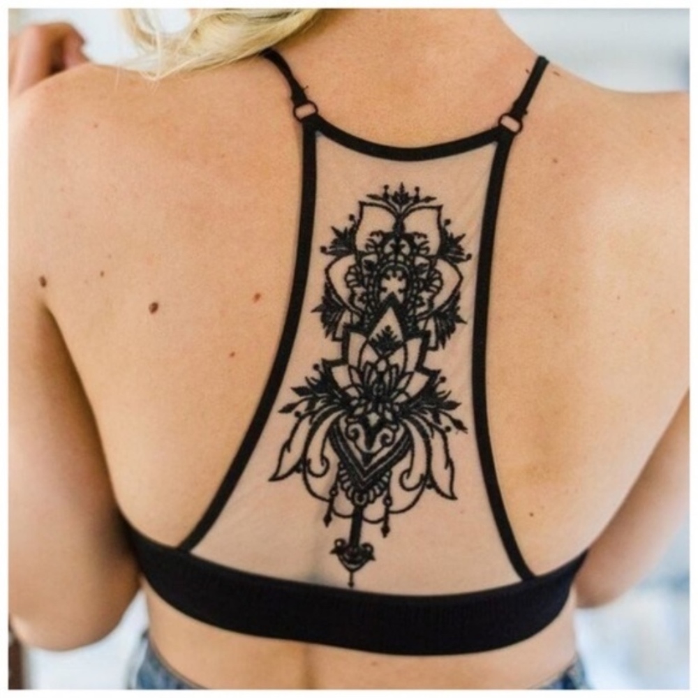 GET NOTICED Bralette - BLACK    - Picture 2 of 7